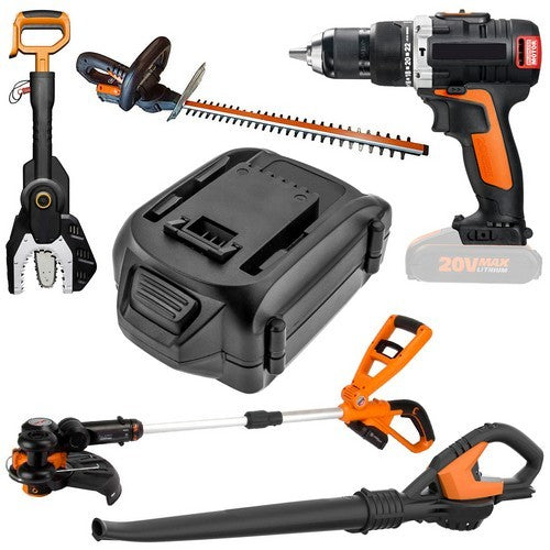 Worx WX500L.9 20V Power Share Cordless Reciprocating Saw (Tool Only) 